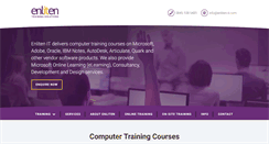 Desktop Screenshot of enliten-it.com